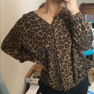 Talbots Leopard print Sweater